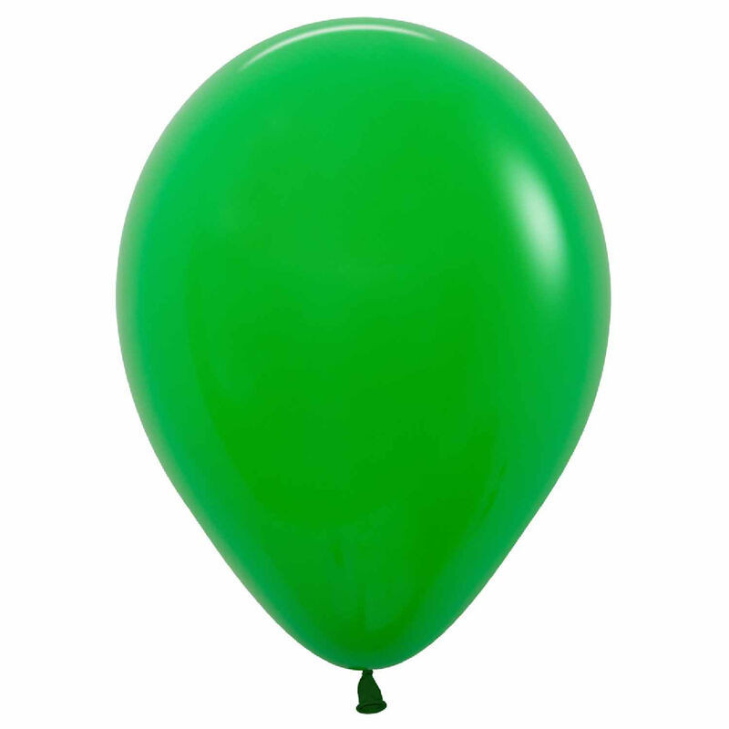 5 balões latex Sempertex Fashion Verde Trevo 12 polegadas