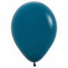 5 balões latex 12" Sempertex Fashion Turquesa Profundo