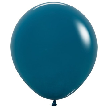 5 balões latex Sempertex Fashion Turquesa Profundo 18 polegadas