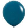 5 balões latex Sempertex Fashion Turquesa Profundo 18 polegadas