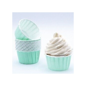 24 formas para cupcakes verde água