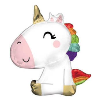 Balão Supershape Unicórnio 73cm