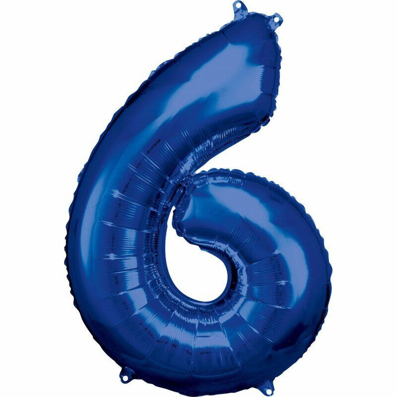 Balção foi 86cm Nº 6 azul