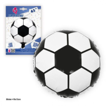 Balão foil bola futebol 45cm
