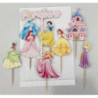 Topo de bolo Princesas Disney