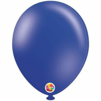 100 balões latex Balloonia Azul marinho 5"-14cm