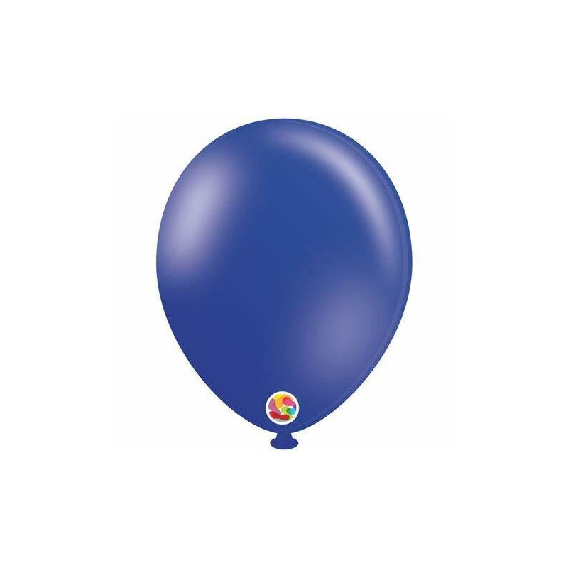 100 balões latex Balloonia Azul marinho 5"-14cm
