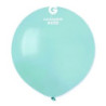 5 balões latex Gemar Aquamanine 19"-48cm