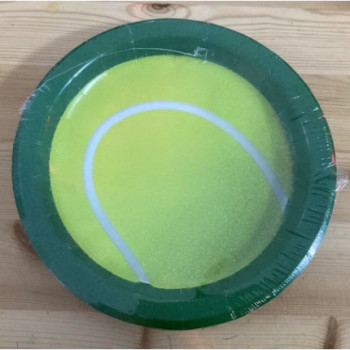 8 pratos 18cm ténis/padel