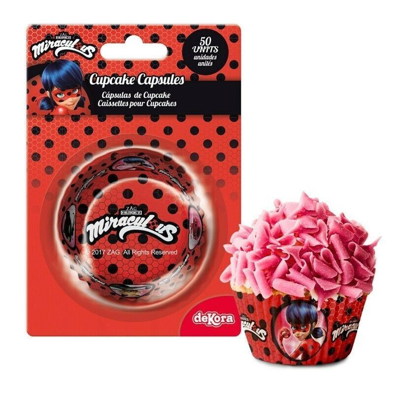 Formas Cupcakes LadyBug