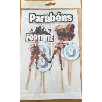 Topo de bolo Fortnite