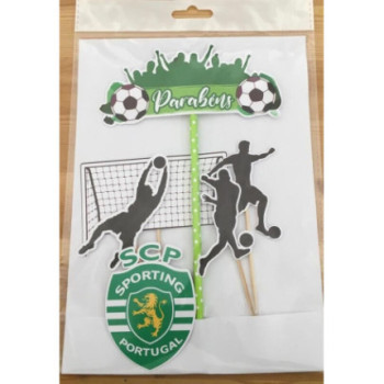 Topo de bolo Sporting