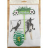 Topo de bolo Sporting
