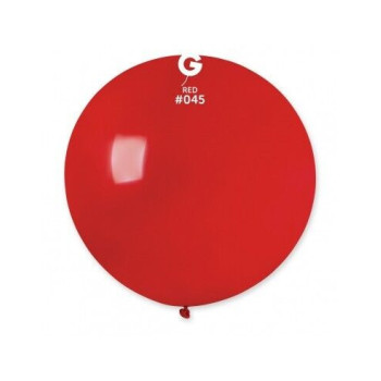 Balão latex Gemar 31" - 80cm vermelho
