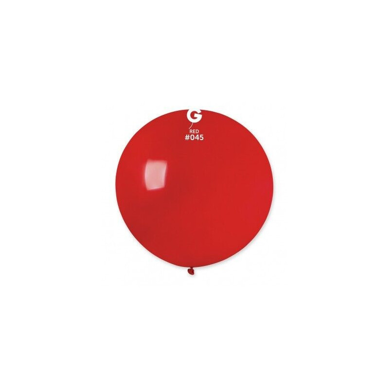 Balão latex Gemar 31" - 80cm vermelho