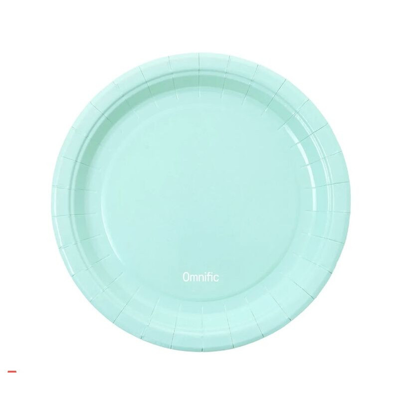 7 pratos 18 cm menta