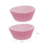 60 formas de papel 11cm rosa