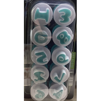 Conj. Cortadores de números com ejector