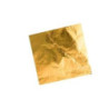 Folha de ouro comestível 10,5x10,50cm