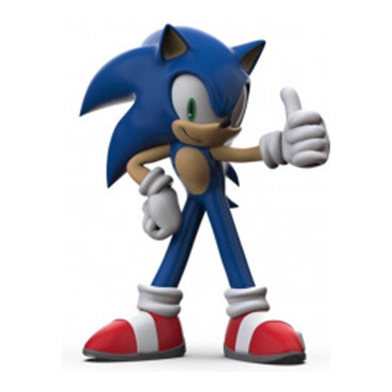 Sonic com polegar para cima