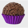 100 forminhas de papel Mago n. 5 roxo