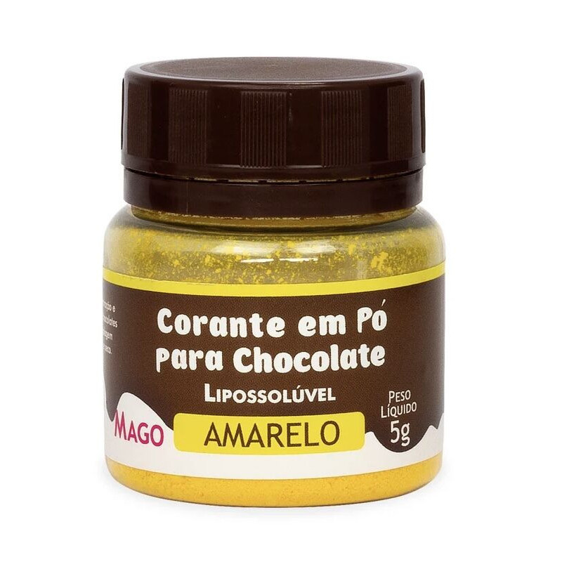 Corante em pó lipossoluvel amarelo 5g
