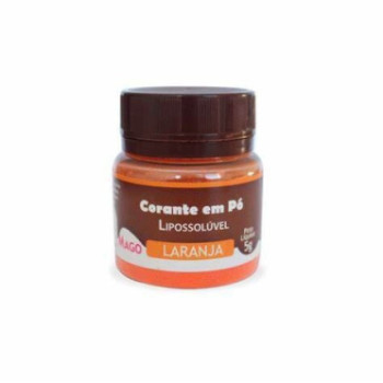 Corante em pó lipossoluvel laranja 5g