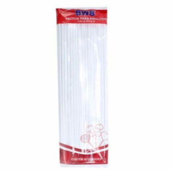 Palitos brancos n. 28 -50 unidades