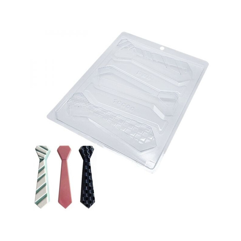 Forma 3 partes BWB Gravatas do papai