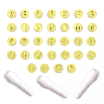 Kit carimbos Letras