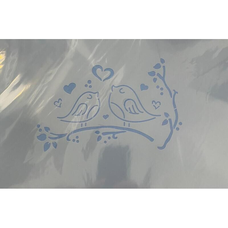 Stencil pombinhos