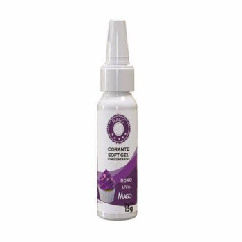 Corante gel concentrado Mago 15g roxo uva