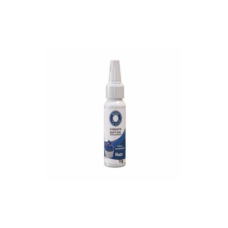 Corante gel concentrado Mago 15g Azul marinho
