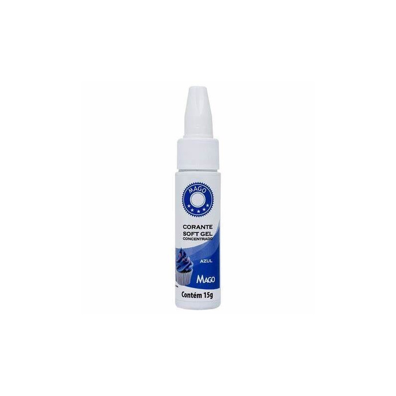 Corante gel  concentrado Mago 15g Azul