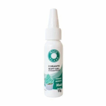 Corante gel concentrado Mago 15 g Verde sereia