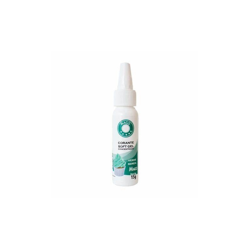 Corante gel concentrado Mago 15 g Verde sereia