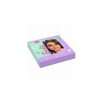 16 guardanapos 33x33cm Barbie sweet life