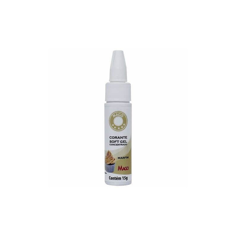 Corante gel concentrado Mago 15g Marfim