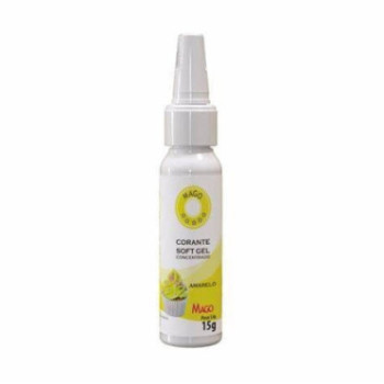 Corante gel concentrado Mago 15g Amarelo