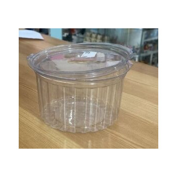 Embalagem redonda com tampa 10x7cm