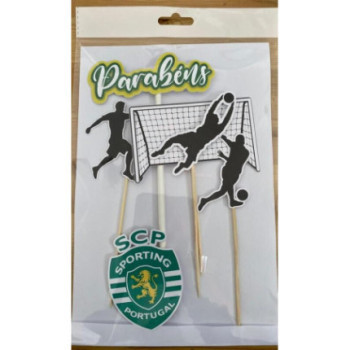 Topo de bolo Sporting