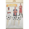 Topo de bolo Futebol