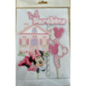Topo de bolo Minnie rosa