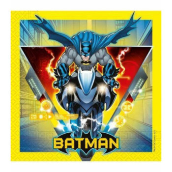 16 guardanapos 33x33cm Batman