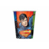 8 copos papel 255ml Liga da Justiça
