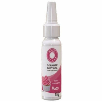Corante gel concentrado Mago 15 g rosa chiclete