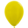 50 balões latex balloonia 12" amarelo limão