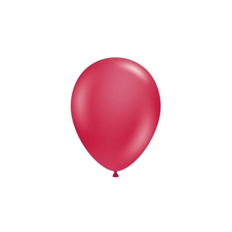 50 balões de latex Balloonia 12" vermelho