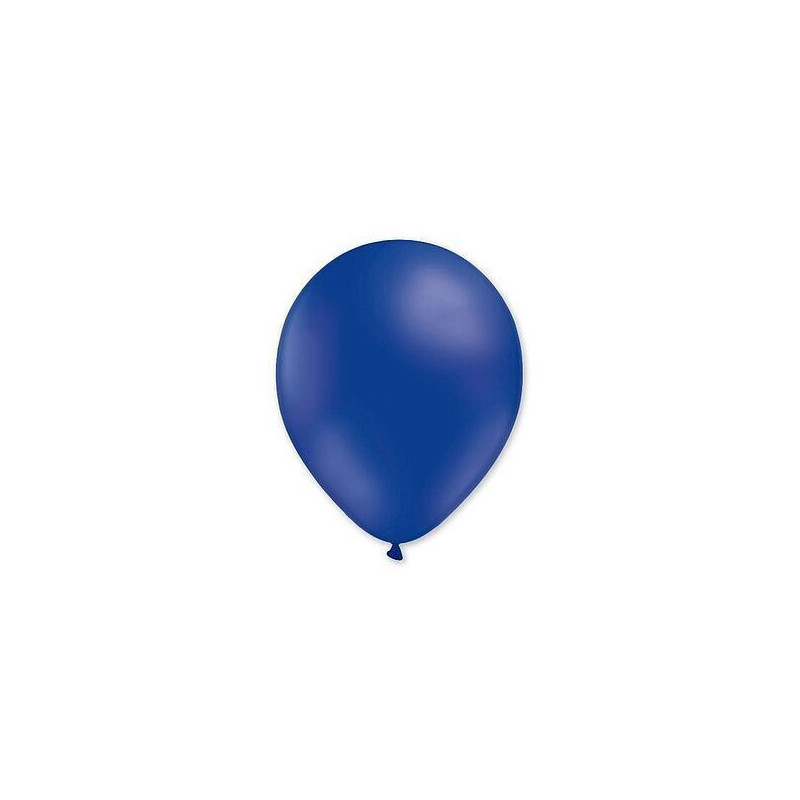 5 balões de latex balloonia azul marinho 11 polegadas