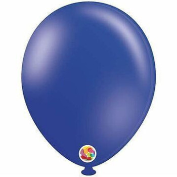 10 balões latex balloonia 5" azul marinho
